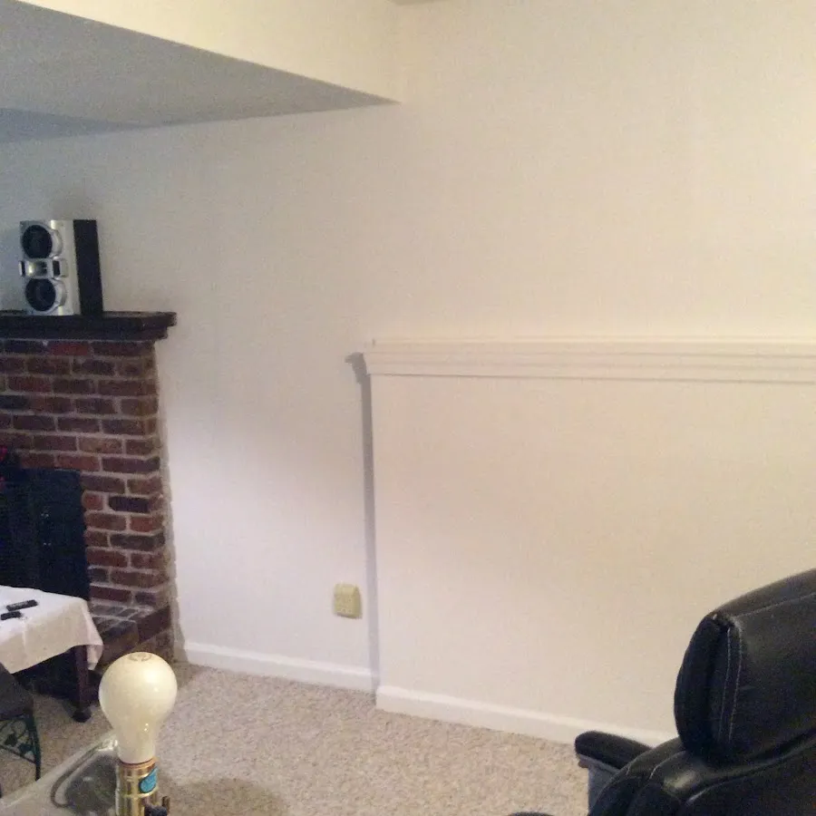 Water damage restoration completed in Clinton basement